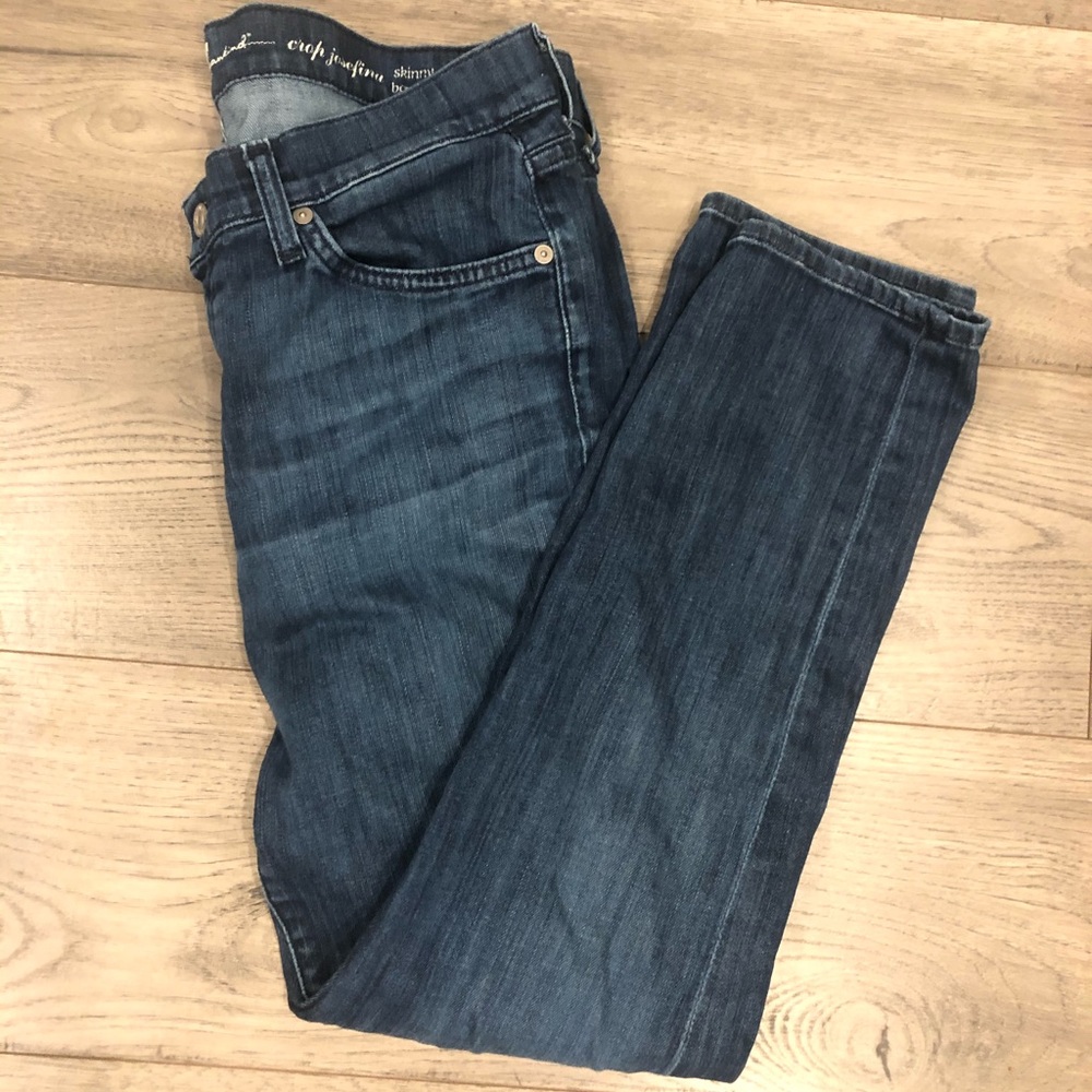 For ALL Mankind 7 Boyfriend Skinny Jeans